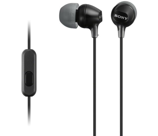 SONY MDR-EX15AP BLACK - 225362 - zdjęcie